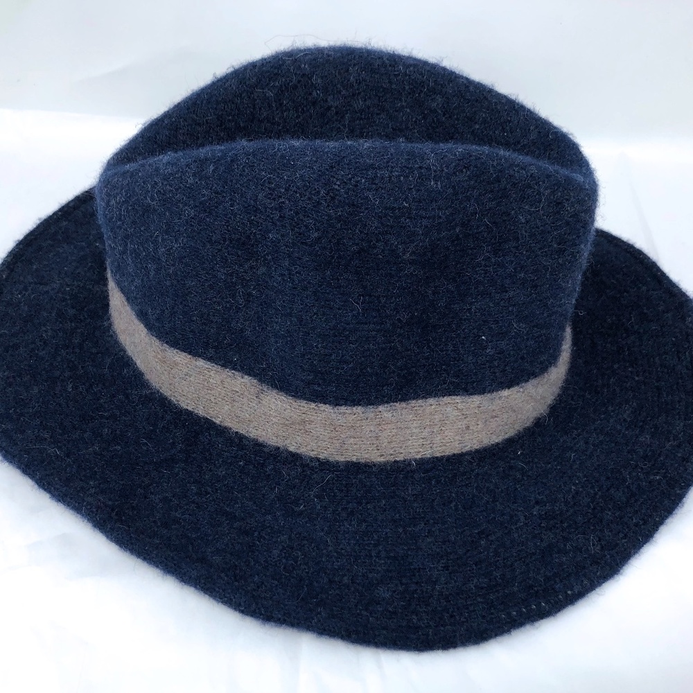 Adora Packable Wool Hat Floppy Cowboy Bucket Heat… - image 3